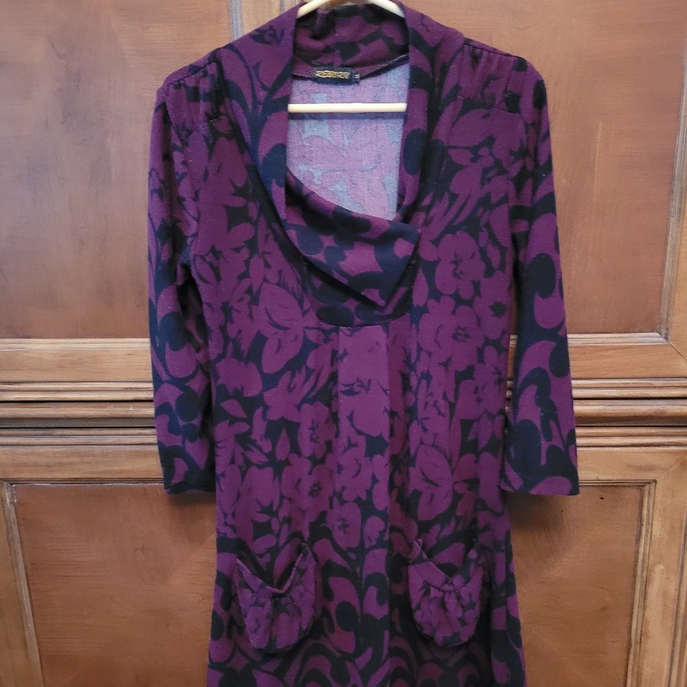 Cowl Neck Sweater Tunic Top or Dress